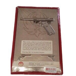 Ruger Lightweight Metal Sign 12x18 New In Plastic